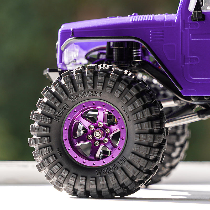 INJORA 1.3" Aluminum Beadlock Wheels offset -4.05mm for 1/24 1/18 RC Crawlers (W1309) 3 INJORA 1.3" Aluminum Beadlock Wheels offset -4.05mm for 1/24 1/18 RC Crawlers (W1309)