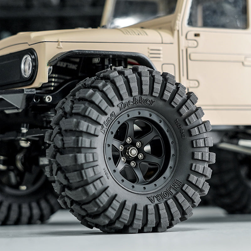 INJORA 1.3" Aluminum Beadlock Wheels offset -4.05mm for 1/24 1/18 RC Crawlers (W1309) 24 INJORA 1.3" Aluminum Beadlock Wheels offset -4.05mm for 1/24 1/18 RC Crawlers (W1309)
