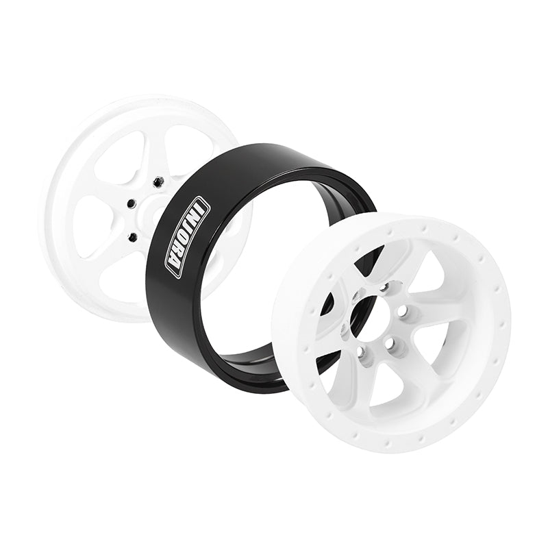INJORA 1.3" Aluminum Beadlock Wheels offset -4.05mm for 1/24 1/18 RC Crawlers (W1309) 27 INJORA 1.3" Aluminum Beadlock Wheels offset -4.05mm for 1/24 1/18 RC Crawlers (W1309)