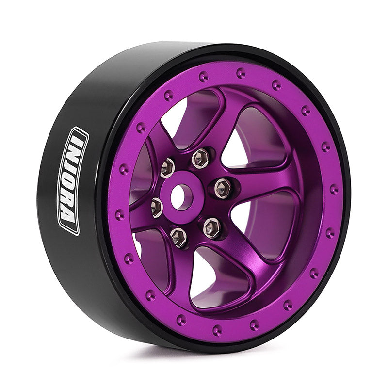 INJORA 1.3" Aluminum Beadlock Wheels offset -4.05mm for 1/24 1/18 RC Crawlers (W1309) 8 INJORA 1.3" Aluminum Beadlock Wheels offset -4.05mm for 1/24 1/18 RC Crawlers (W1309)