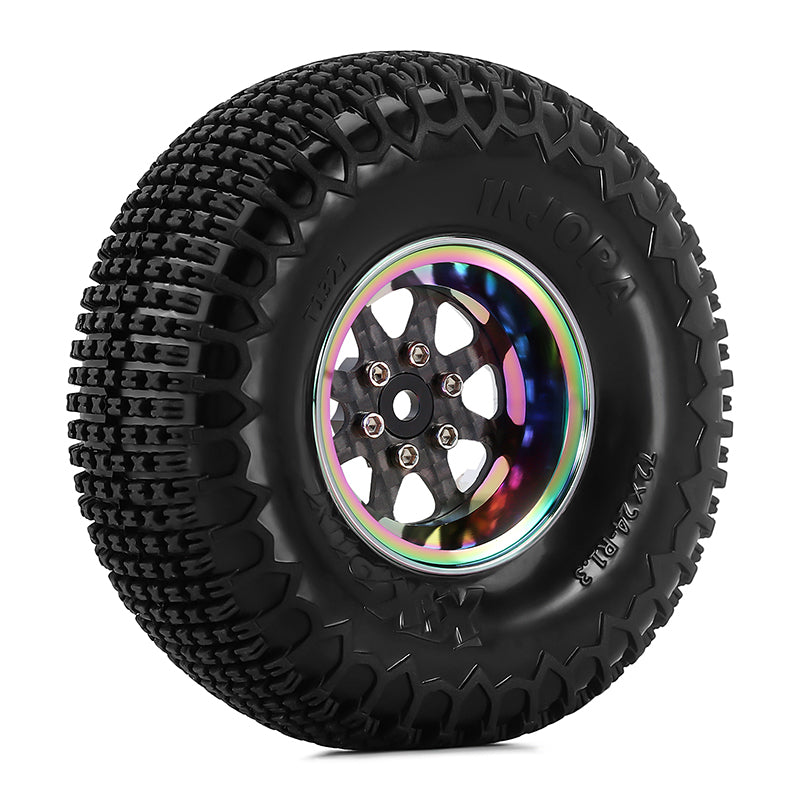 INJORA 1.3" ModuWheel Beadlock Wheels with XHX Pin Tires for 1/18 1/24 RC Crawler 11 INJORA 1.3" ModuWheel Beadlock Wheels with XHX Pin Tires for 1/18 1/24 RC Crawler