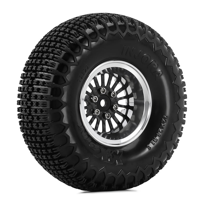 INJORA 1.3" ModuWheel Beadlock Wheels with XHX Pin Tires for 1/18 1/24 RC Crawler 19 INJORA 1.3" ModuWheel Beadlock Wheels with XHX Pin Tires for 1/18 1/24 RC Crawler