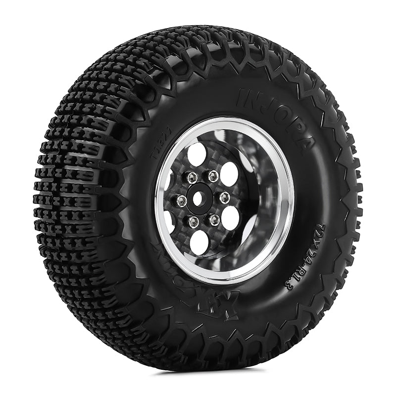 INJORA 1.3" ModuWheel Beadlock Wheels with XHX Pin Tires for 1/18 1/24 RC Crawler 27 INJORA 1.3" ModuWheel Beadlock Wheels with XHX Pin Tires for 1/18 1/24 RC Crawler