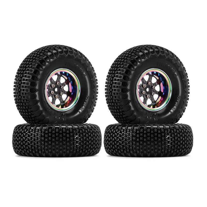 INJORA 1.3" ModuWheel Beadlock Wheels with XHX Pin Tires for 1/18 1/24 RC Crawler 9 INJORA 1.3" ModuWheel Beadlock Wheels with XHX Pin Tires for 1/18 1/24 RC Crawler