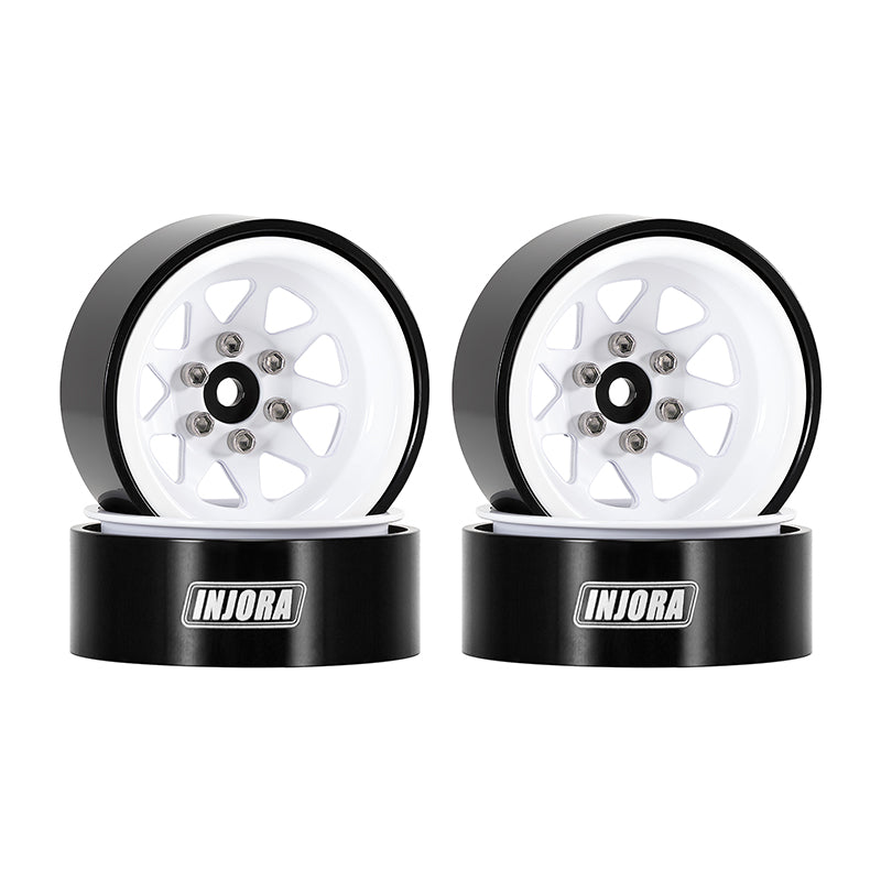 INJORA 1.3" Stamped Steel Wheels -4.05mm Offset for 1/24 1/18 RC Crawlers (W1312) 11 INJORA 1.3" Stamped Steel Wheels -4.05mm Offset for 1/24 1/18 RC Crawlers (W1312)