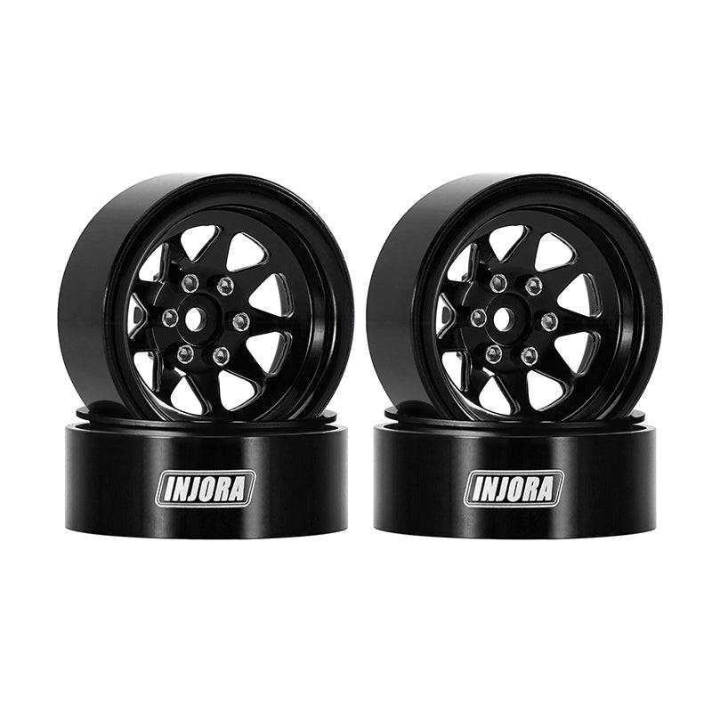 INJORA 1.3" Stamped Steel Wheels -4.05mm Offset for 1/24 1/18 RC Crawlers (W1312) 3 INJORA 1.3" Stamped Steel Wheels -4.05mm Offset for 1/24 1/18 RC Crawlers (W1312)