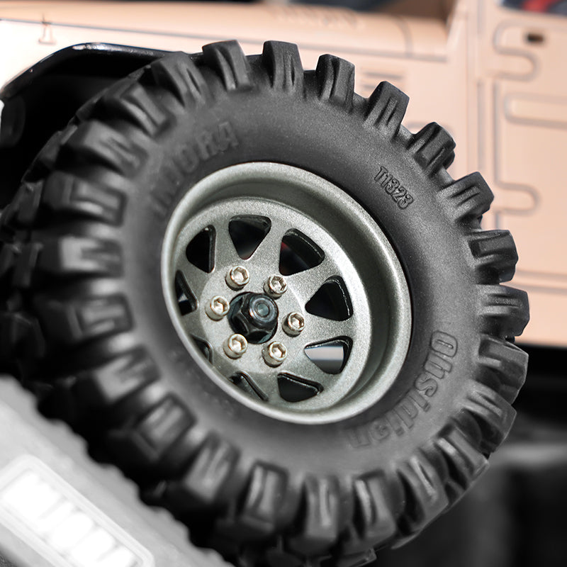 INJORA 1.3" Stamped Steel Wheels -4.05mm Offset for 1/24 1/18 RC Crawlers (W1312) 28 INJORA 1.3" Stamped Steel Wheels -4.05mm Offset for 1/24 1/18 RC Crawlers (W1312)