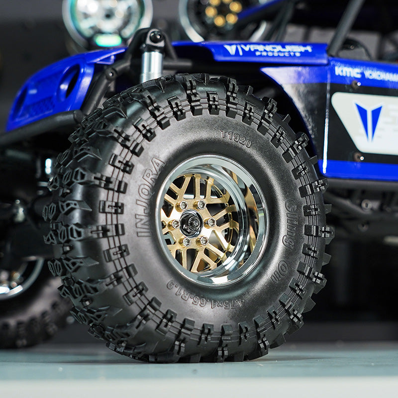 INJORA 1.9" ModuWheel Brass & Aluminum -9.65mm Offset Wheels for 1/10 RC Crawlers 14 INJORA 1.9" ModuWheel Brass & Aluminum -9.65mm Offset Wheels for 1/10 RC Crawlers
