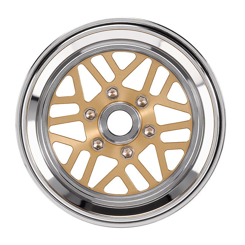 INJORA 1.9" ModuWheel Brass & Aluminum -9.65mm Offset Wheels for 1/10 RC Crawlers 17 INJORA 1.9" ModuWheel Brass & Aluminum -9.65mm Offset Wheels for 1/10 RC Crawlers
