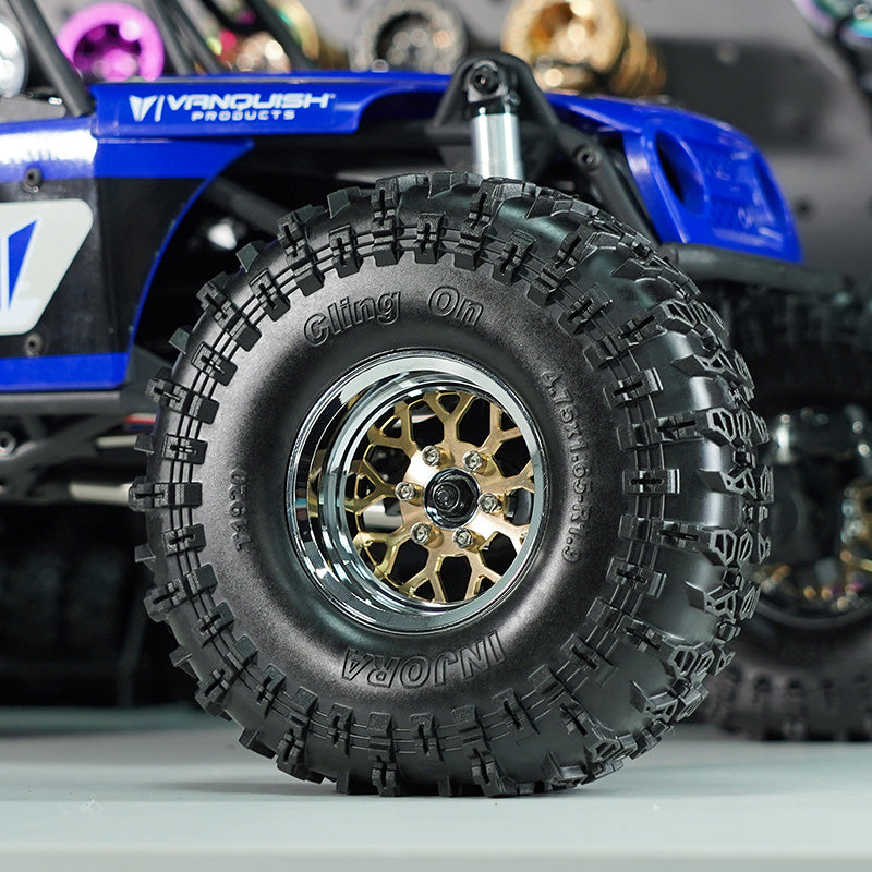 INJORA 1.9" ModuWheel Brass & Aluminum -9.65mm Offset Wheels for 1/10 RC Crawlers 7 INJORA 1.9" ModuWheel Brass & Aluminum -9.65mm Offset Wheels for 1/10 RC Crawlers