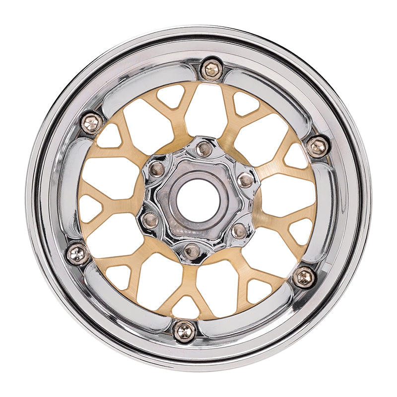 INJORA 1.9" ModuWheel Brass & Aluminum -9.65mm Offset Wheels for 1/10 RC Crawlers 8 INJORA 1.9" ModuWheel Brass & Aluminum -9.65mm Offset Wheels for 1/10 RC Crawlers