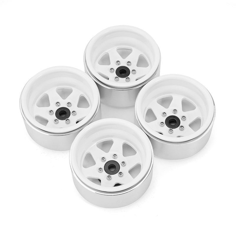 INJORA 1.9" Offset -8.9mm Deep Dish Stamped Beadlock Wheel Rims for 1/10 RC Crawlers (4) (W1948) 23 INJORA 1.9" Offset -8.9mm Deep Dish Stamped Beadlock Wheel Rims for 1/10 RC Crawlers (4) (W1948)