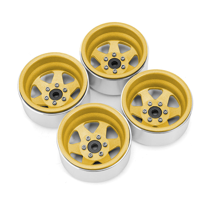 INJORA 1.9" Offset -8.9mm Deep Dish Stamped Beadlock Wheel Rims for 1/10 RC Crawlers (4) (W1948) 37 INJORA 1.9" Offset -8.9mm Deep Dish Stamped Beadlock Wheel Rims for 1/10 RC Crawlers (4) (W1948)