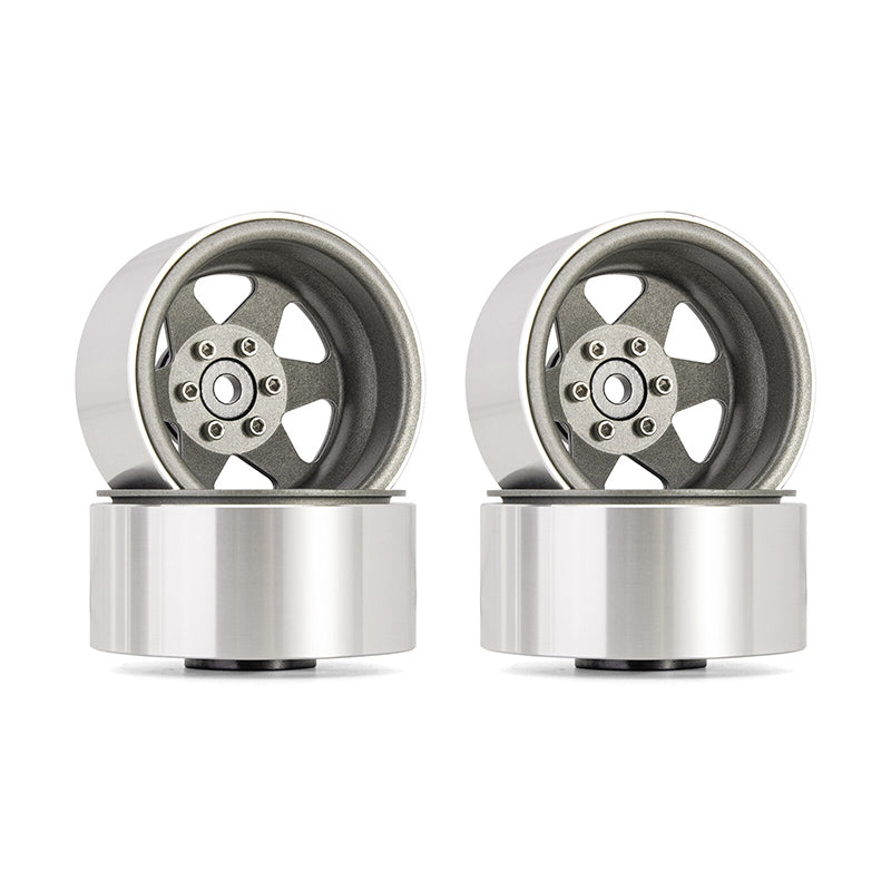 INJORA 1.9" Offset -8.9mm Deep Dish Stamped Beadlock Wheel Rims for 1/10 RC Crawlers (4) (W1948) 10 INJORA 1.9" Offset -8.9mm Deep Dish Stamped Beadlock Wheel Rims for 1/10 RC Crawlers (4) (W1948)