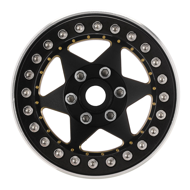 INJORA 1.9" Super Heavy Brass & Aluminum Beadlock Wheels Offset -10mm for 1/10 RC Crawlers (4) (W1958) 16 INJORA 1.9" Super Heavy Brass & Aluminum Beadlock Wheels Offset -10mm for 1/10 RC Crawlers (4) (W1958)