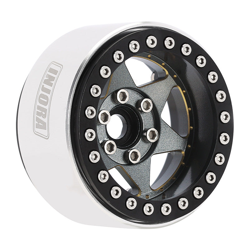 INJORA 1.9" Super Heavy Brass & Aluminum Beadlock Wheels Offset -10mm for 1/10 RC Crawlers (4) (W1958) 21 INJORA 1.9" Super Heavy Brass & Aluminum Beadlock Wheels Offset -10mm for 1/10 RC Crawlers (4) (W1958)