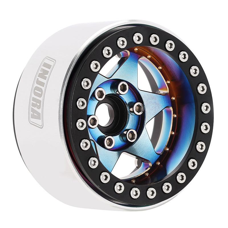 INJORA 1.9" Super Heavy Brass & Aluminum Beadlock Wheels Offset -10mm for 1/10 RC Crawlers (4) (W1958) 7 INJORA 1.9" Super Heavy Brass & Aluminum Beadlock Wheels Offset -10mm for 1/10 RC Crawlers (4) (W1958)