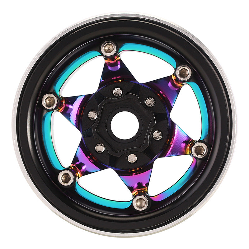 INJORA 1.9" Super Heavy Brass & Aluminum Beadlock Wheels Offset -10mm for 1/10 RC Crawlers (4) (W1958) 10 INJORA 1.9" Super Heavy Brass & Aluminum Beadlock Wheels Offset -10mm for 1/10 RC Crawlers (4) (W1958)