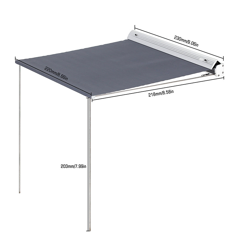 INJORA 1/10 Scale Camping Tent Awning Shade Canopy Decoration for 1/10 RC Crawler 19 INJORA 1/10 Scale Camping Tent Awning Shade Canopy Decoration for 1/10 RC Crawler