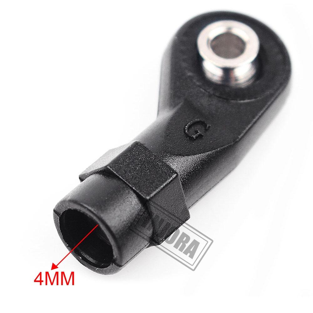 INJORA 10PCS Plastic Rod Ends Link Balls for Traxxas TRX-4 8 INJORA 10PCS Plastic Rod Ends Link Balls for Traxxas TRX-4